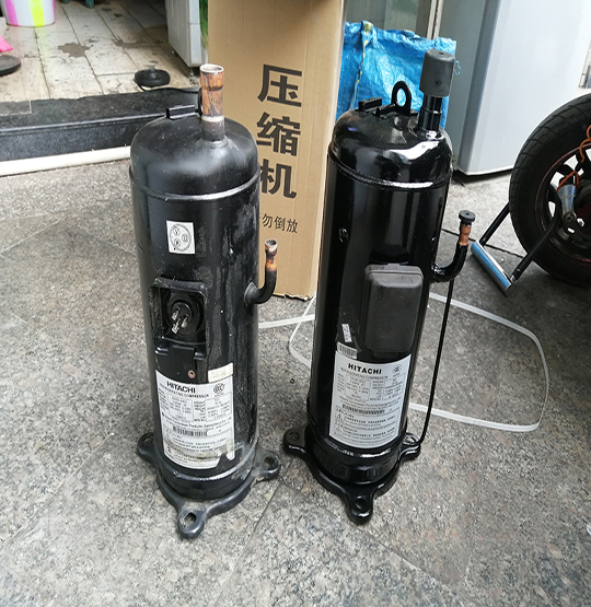 丰顺中央空调压缩机的更换维修